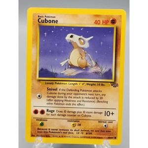 Pokémon TCG Cubone Jungle 50/64 Regular Unlimited Common